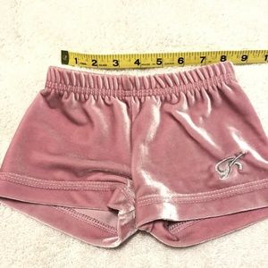 GK Elite Velour Gymnastics Shorts - CXXS